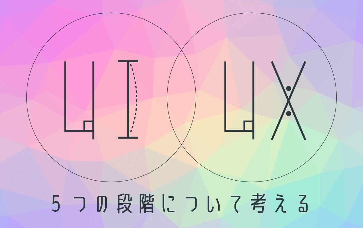 UIUXの基本と5つの段階について考える